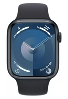 Apple Watch Series 9 GPS 45mm Aluminium Case with Sport Band  (Midnight Strap)
