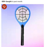 C.HERRY Rechargeable Premium Rust Proof Mosquito Swatter - 09 Ms