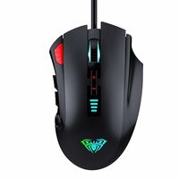Aula H512 Wired Gaming Mouse with 6 Programmable Side Buttons