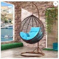 duzo duzo Steel Large Swing (Brown, Pack of 5, DIY(Do-It-Yourself))