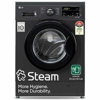 LG 7 Kg, 5 Star, Direct Drive Technology, Steam Wash,Smart Diagnosis, Fully-Automatic Front Load Washing Machine
