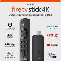 All-new Amazon Fire TV Stick 4K streaming device, ultra-cinematic 4K streaming, supports Wi-Fi 6, Dolby Vision/Atmos