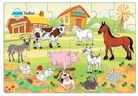 FunBlast Pet Animal Jigsaw Puzzle for Kids Jigsaw Puzzle for Kids of Age 3-5 Years – 24 Pcs (Multicolor, Size 30X22 cm)