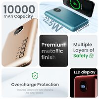 Boult Newly Launched AmpVault v10 Powerbank with 10000 mAh, 22.5W Fast Charging