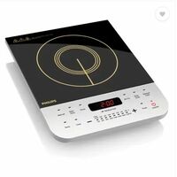 PHILIPS 2100 W Induction Cooktop Push Button (Black, HD4928/01)