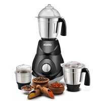 AGARO Elite Mixer Grinder 550W, 100% Copper Motor, 3 Stainless Steel Jar, 3 Speed