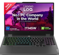 Lenovo LOQ 2024 13th Gen Intel Core i7-13650HX 15.6" (39.6cm) 144Hz 300Nits FHD Gaming Laptop (24GB/512GB SSD/Win 11/NVIDIA RTX 4060 8GB/MSO 21/1Yr ADP Free/3mon Game Pass/Grey/2.4Kg), 83DV00LXIN