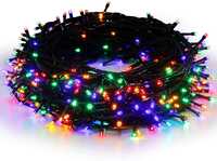 Lexton 36 Feet Long 40 LED Power Pixel Serial String/Fairy Light | Plug Sourced | Suitable for Home & Outdoor Decoration, Diwali, Christmas, Ramadan, Wedding, Party, Festival (Pack of 1, Multicolor)