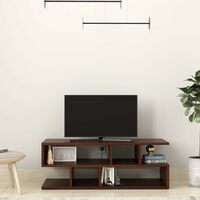 Solimo Bygny - MDF Engineered Wood TV Unit ( Brown , Walnut)