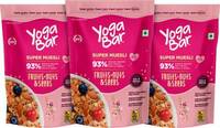 Lowest - Yogabar Fruits, Nuts & Seeds Muesli Pouch  (3 x 0.5 kg)