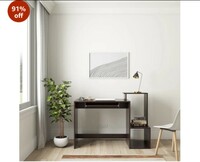 Amazon Brand - Solimo Jamieson Engineered Wood Study Table (Wenge Finish) 