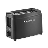 Wonderchef Acura Plus Pop-up Toaster for Kitchen|750 Watt| 2 Bread Slice Automatic Pop-up Electric Toaster| 7- Level Browning Controls|Wide Bread Slots| Auto Shut Off|Mid Cycle Cancel Feature| Removable Crumb Tray| Eas