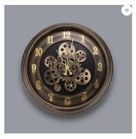 matiz Analog 41 cm X 41 cm Wall Clock (Multicolor, With Glass, Standard)