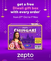 Get Free Diwali Gift Box With Every Order