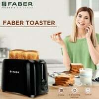 FABER FT 750W BK Electric Pop-Up Toaster With Dust Cover - 750 W Pop Up Toaster(Black)