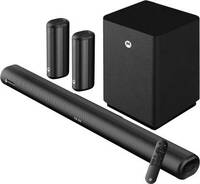 MOTOROLA AmphisoundX 350 W Bluetooth Soundbar  (Black, 5.1 Channel)