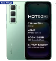 Infinix Hot 50 5G (Sage Green, 128 GB) (8 GB RAM)