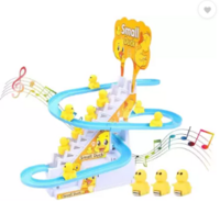 Extrawish - Stair-Climbing Race Track Set  (Multicolor)