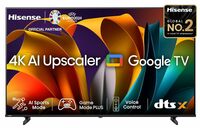 Hisense 164 cm (65 inches) E6N Series 4K Ultra HD Smart LED Google TV (Black)