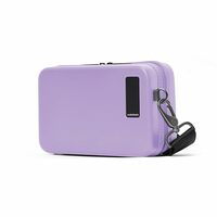 Mokobara The Moko Mini | Lavender Polycarbonate Cross Body Sling Bag | (Cosmic Vibes)