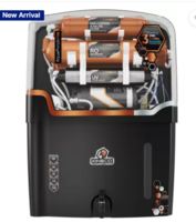 Kinsco Aqua Punch Pro With ISI Mark RO+UV+UF+TDS Adjuster 18 L RO + UV + CU Guard + Alkaline Enhancer + Mineral Water Purifier (Black)