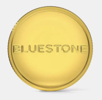Flipkart Minutes Bluestone Gold coin 24KT 1g using SBI debit card [location specific]