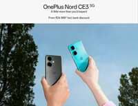 OnePlus Nord CE 3 5G (Aqua Surge, 8GB RAM, 128GB Storage)
