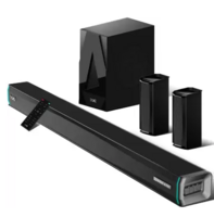 boAt Aavante Bar 5400D w/ Dolby Audio, 6 Drivers Surround Sound & Wireless Satellites 550 W Bluetooth Soundbar 