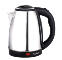Lifelong Electric Kettle - 1.5 L (1500W, LLEK60, Silver) [location specific]
