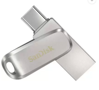 SanDisk SDDDC4-128G-I35 128 GB OTG Drive (Silver, Type A to Type C)