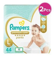 Pampers Premium Care L Size DIaper Pants Multipack Pack of 2