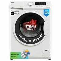Godrej 8 Kg 5 Star, With AI Tech, I-Sense Technology Fully-Automatic Front Load Washing Machine (2024 Model, WFEON CRS 8012 5.0 FKEDM GLW, Inbuilt Heater, Glacial White)