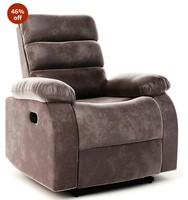 The Couch Cell One Seater Recliner Brown