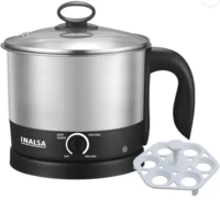Inalsa Multi Cook Nu Multi Purpose Cooker (1.5 L, Silver)