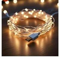 LEDDiT 5 Meter Copper Fairy String Lights with USB [ Buy 2, Pay 1] 