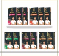 Zed Black Manthan Dhoop Sticks - 6 Fragrances - Bamboo Less|Aroma 3Pack of Rose, 3Chandan, 2Mogra, 2Guggal, 2Musk