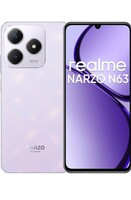 realme NARZO N63 (Twilight Purple,4GB RAM+64GB Storage) 45W Fast Charge | 5000mAh Durable Battery | 7.74mm Ultra Slim | 50MP AI Camera | AI Boost