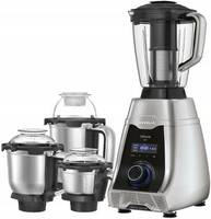 HAVELLS Silencio Low Noise 500 W Mixer Grinder 4 Jars (Grey & Black)  (Silencio | 4 Jars | Grey, Black)