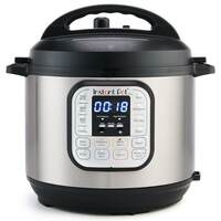 Instant Pot 321 6 Litre, Stainless Steel 7-in-1 Electric Pressure Cooker, Outer Lid, Slow Cooker, Rice Cooker, Steamer, Saute, Yogurt Maker, And Warmer, 6 Litre, Silver
