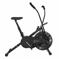 First Choice FC 110 Air Bike Exercise Cycle with Moving or Stationary Handle