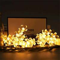 One94Store Silicone Blooming Flower Fairy String Lights 14 LED 3 Meter