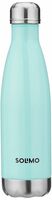 Solimo Stainless Steel - Bottle Flask, 500 ml (Deep Blue)