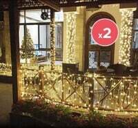 Blinkit Lowest : DesiDiya 5 W Decorating LED lights 13 Meters, Warm White Pack of 2