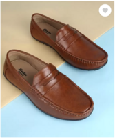Bata - Loafers For Men  (Brown , 10)