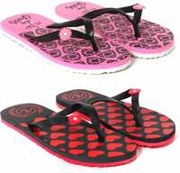 Stylish - Printed Flip Flops combo (Pack Of 1 pairs) 