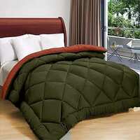 Status Contract Reversible Solid Comforter Double Bed Blanket for Winter//Double/GSM- 220/SIZE