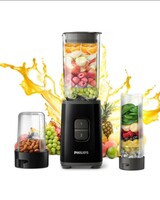 Philips HR2603/90 Electric Nutri-Blend, Mixer, Grinder & Blender | Smoothie Maker | 350W Power | 3-Jar Capacity | With Variable Speed Control | Perfect for Smoothies, Mixing & More