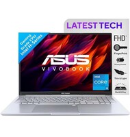 ASUS Vivobook 16" FHD+ (1920 x 1200), 60Hz 300nits, Core i5-12500H, (16GB RAM/512GB SSD/Intel Iris Xᵉ Graphics/Win 11/Office Home/Fingerprint/42WHr Battery/Transparent Silver/1.88kg), X1605ZAC-MB541WS