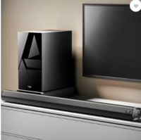 Boat Aavante Bar Thump with Wired Subwoofer (Carbon Black)