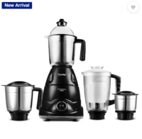 Prestige Plus 750 W Juicer Mixer Grinder (Atlas | 4 Jars | with Flow Breaker Design | Black, Grey)